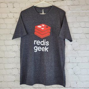 New RedisLabs Redis Geek T-shirt – Men’s Size M